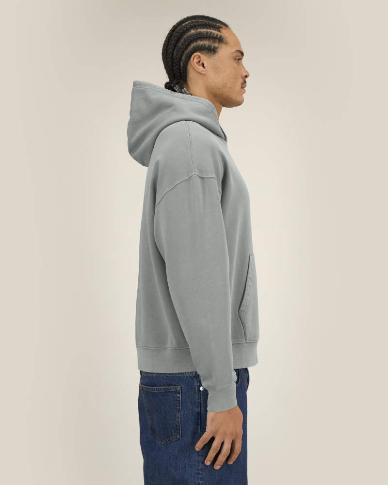 CHASER VINTAGE - G. DYED MISTY GREY - SWEATSHIRTS HOODIE - UNISEXE