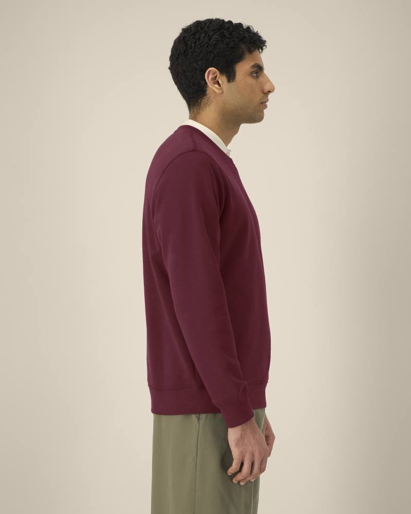 ROLLER - BURGUNDY - SWEATSHIRTS CREWNECK - UNISEXE