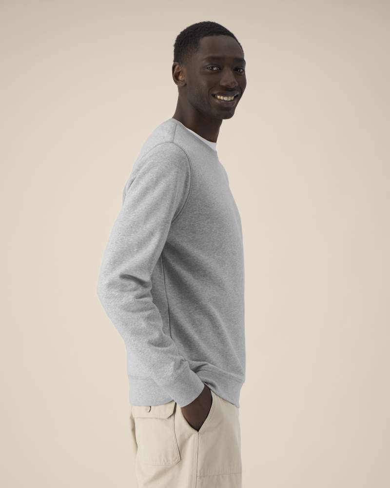 ROLLER - HEATHER GREY - SWEATSHIRTS CREWNECK - UNISEXE
