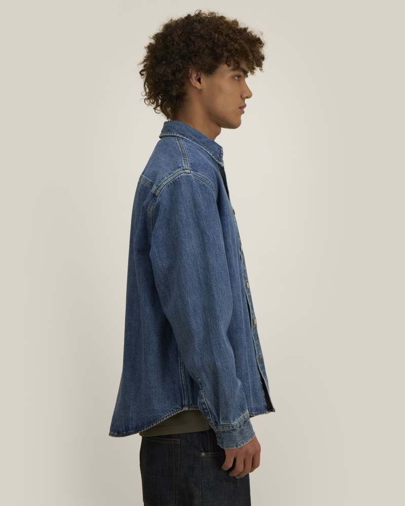 PALMER - MID WASH - SHIRTS DENIM - UNISEX