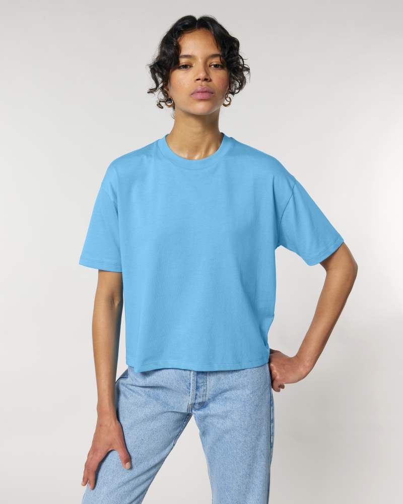 STELLA NOVA - AQUA BLUE - TEE-SHIRTS SHORT SLEEVES - WOMEN