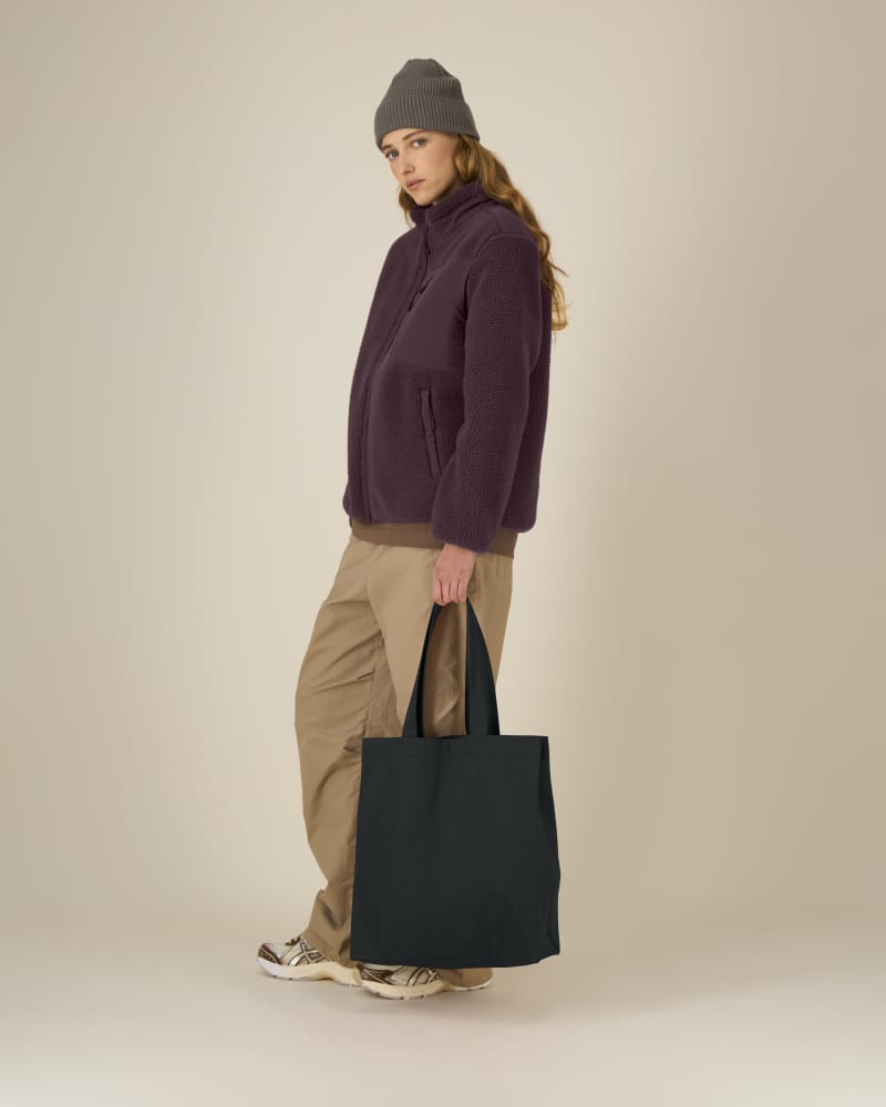 MID TOTE BAG - BLACK - BAGS TOTE - UNISEX