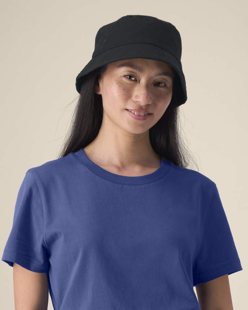 BUCKET HAT - BLACK - HEADWEAR CAP - UNISEXE