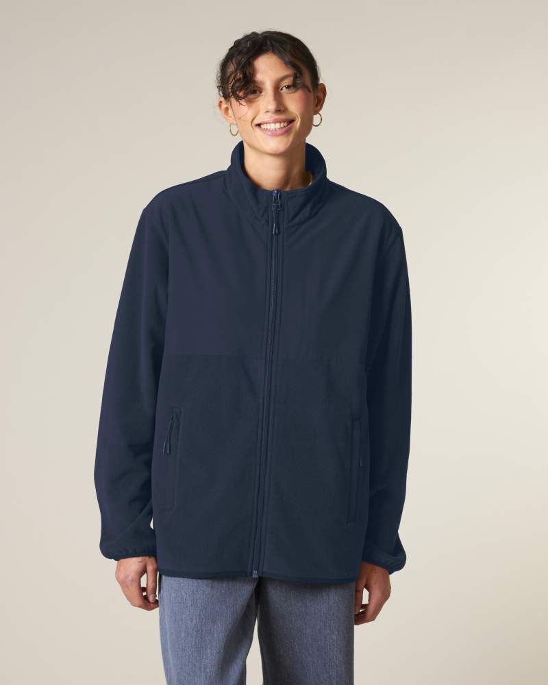 TREKKER - FRENCH NAVY - JACKETS FLEECE - UNISEXO