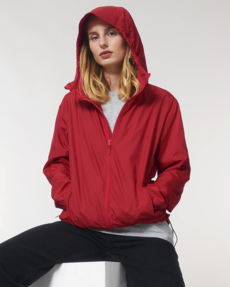 COMMUTER - RED - JACKETS WINDBREAKERS - UNISEXE