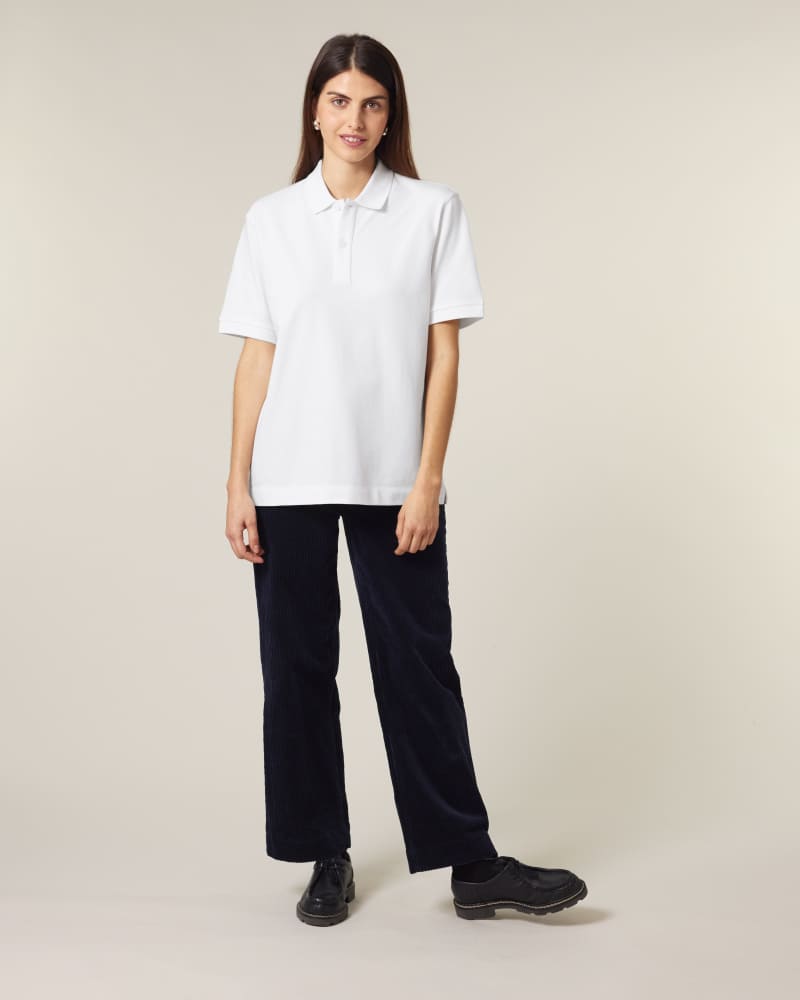 PREPSTER 2.0 - WHITE - POLOS SHORT SLEEVES - UNISEXE