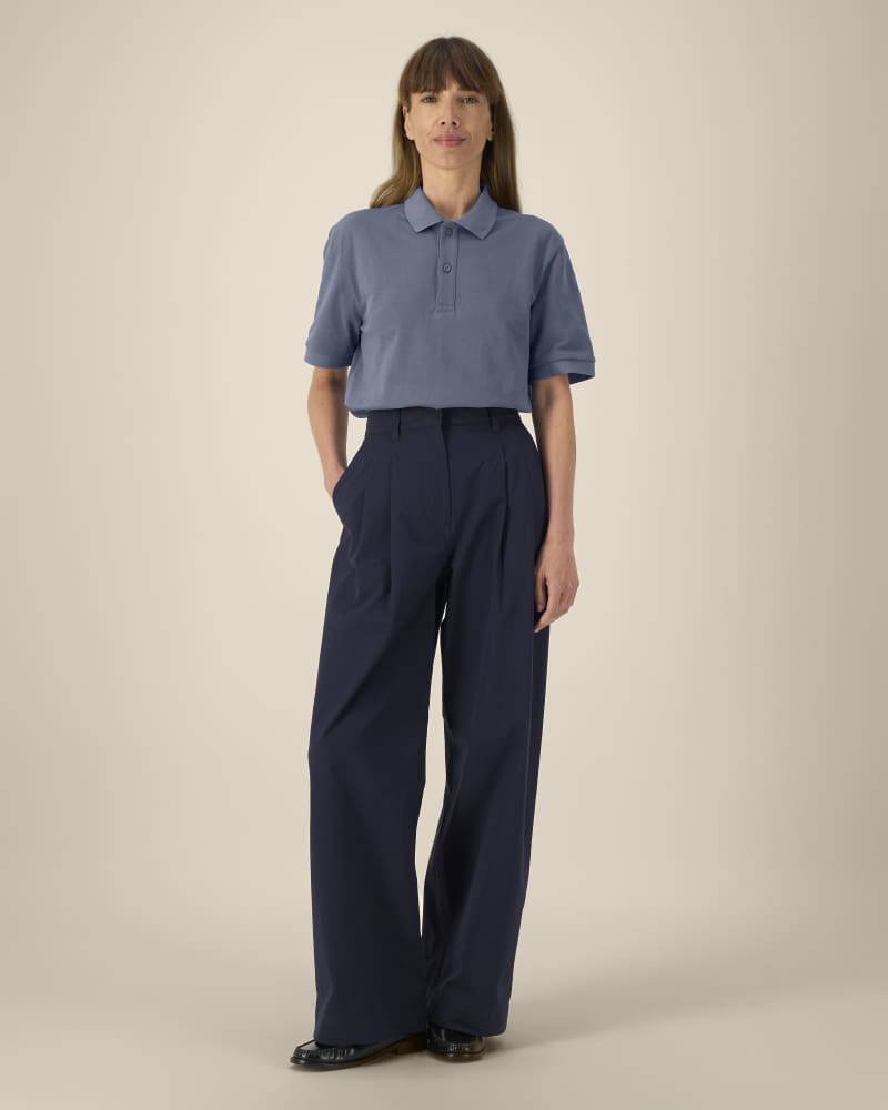 PREPSTER 2.0 - BLUE GREY - POLOS SHORT SLEEVES - UNISEXE