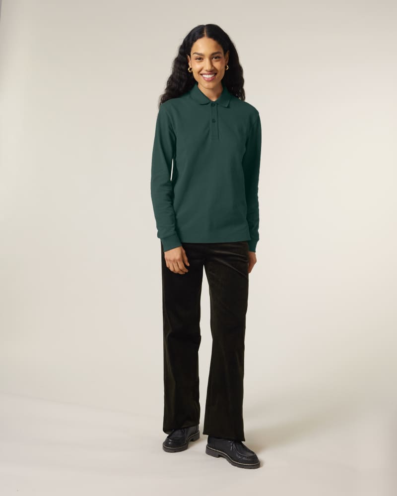 PREPSTER 2.0 LONG SLEEVE - GLAZED GREEN - POLOS LONG SLEEVES - UNISEKS