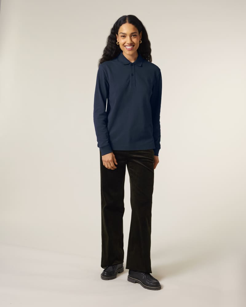 PREPSTER 2.0 LONG SLEEVE - FRENCH NAVY - POLOS LONG SLEEVES - UNISEKS