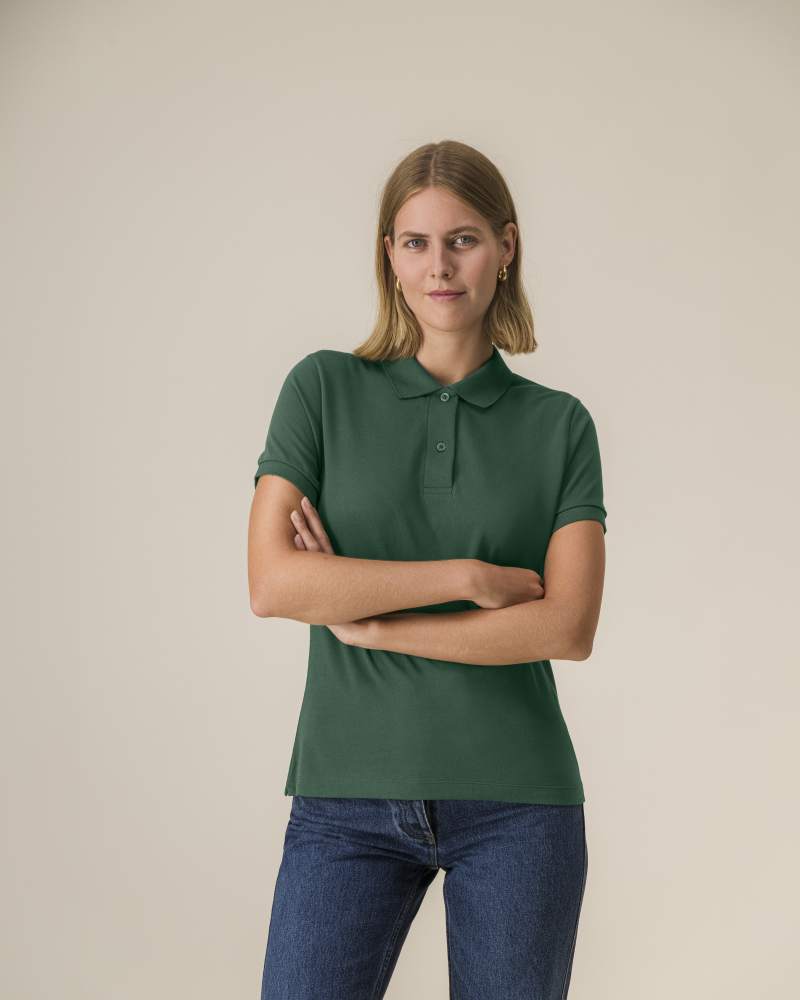 STELLA COASTER - BOTTLE GREEN - POLOS SHORT SLEEVES - MUJERES