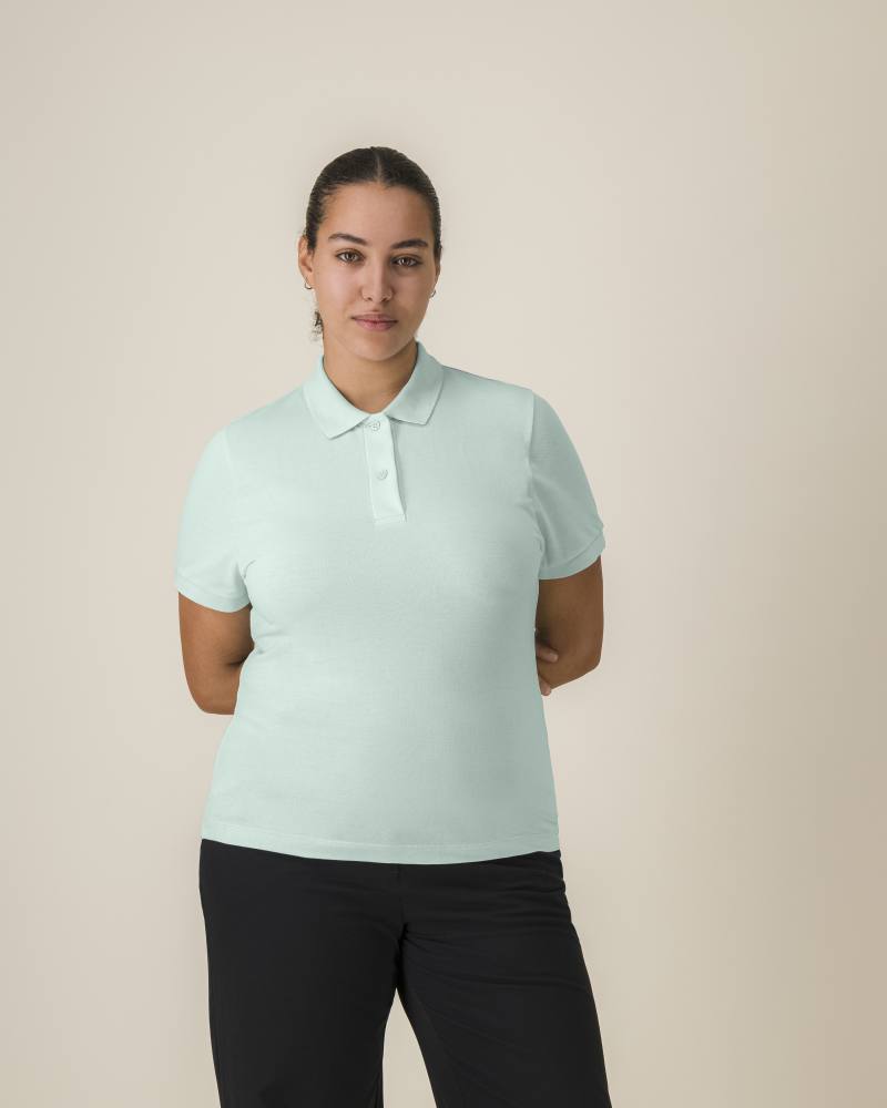 STELLA COASTER - CARIBBEAN BLUE - POLOS SHORT SLEEVES - MUJERES