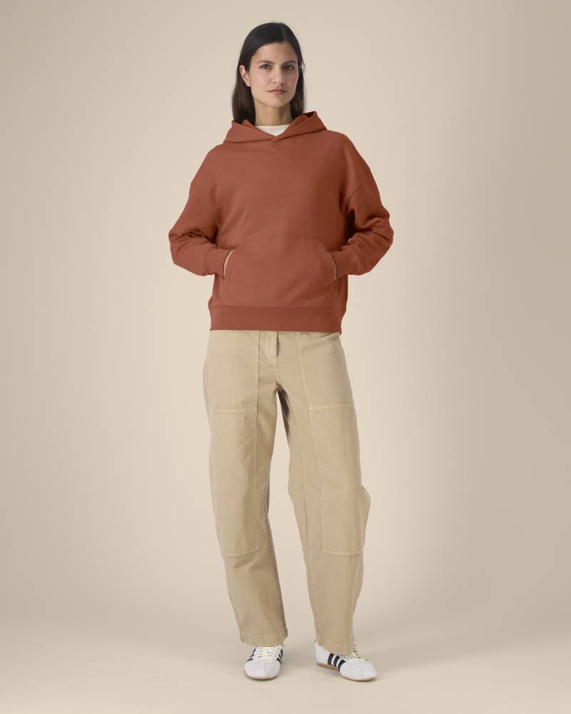 CHASER - HERITAGE BROWN - SWEATSHIRTS HOODIE - UNISEKS