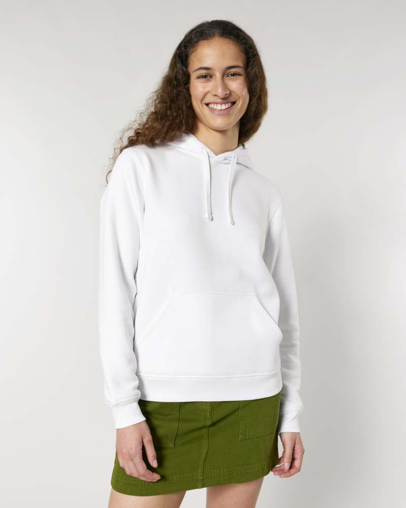 DRUMMER 2.0 - WHITE - SWEATSHIRTS HOODIE - UNISEXE