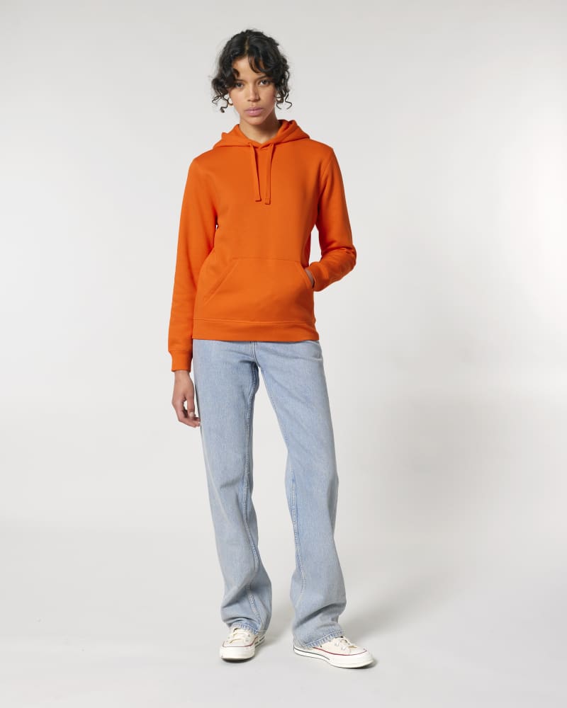 DRUMMER 2.0 - BRIGHT ORANGE - SWEATSHIRTS HOODIE - UNISEXE