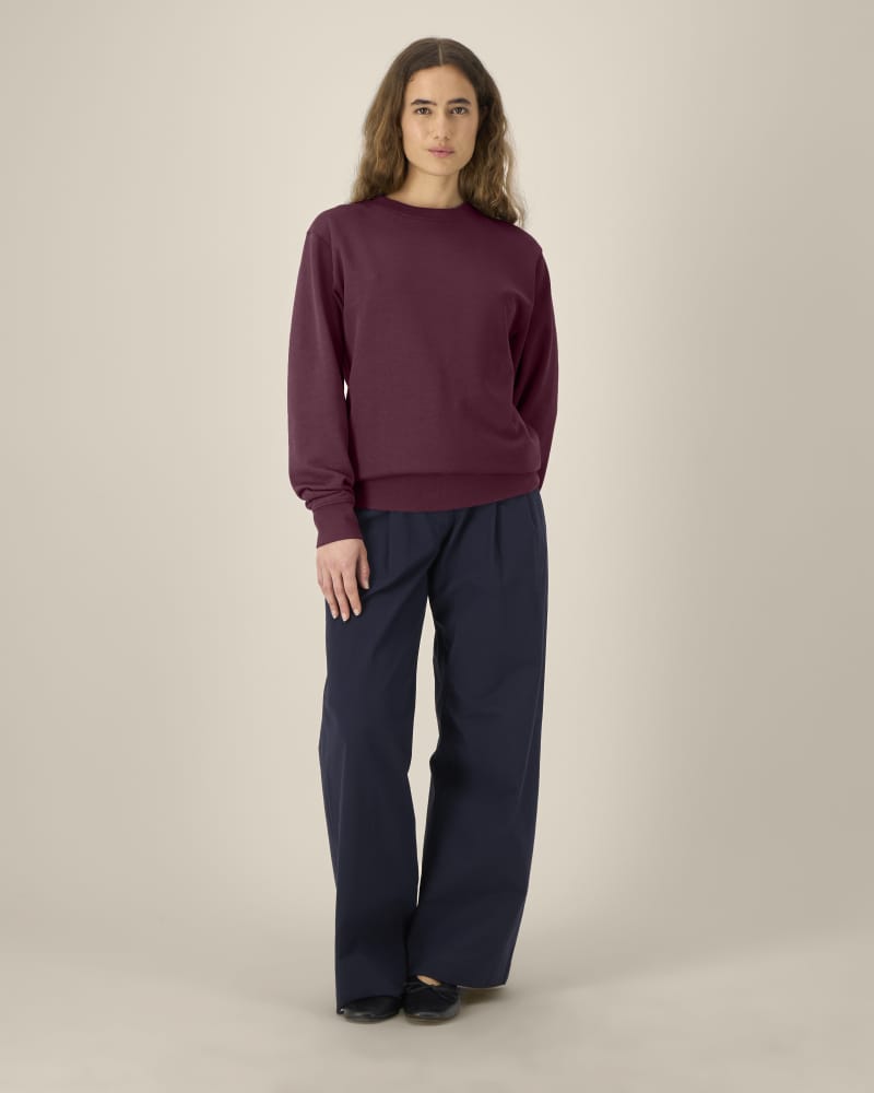 CHANGER 2.0 - DEEP PLUM - SWEATSHIRTS CREWNECK - UNISEX