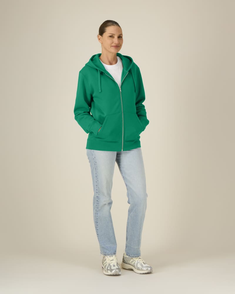 MIXER - VERDANT GREEN - SWEATSHIRTS JACKET - UNISEKS