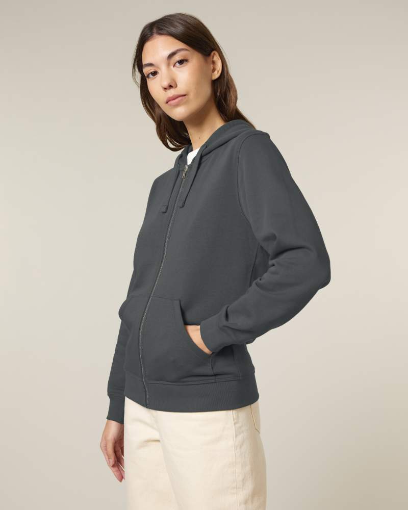 MIXER - ANTHRACITE - SWEATSHIRTS JACKET - UNISEKS