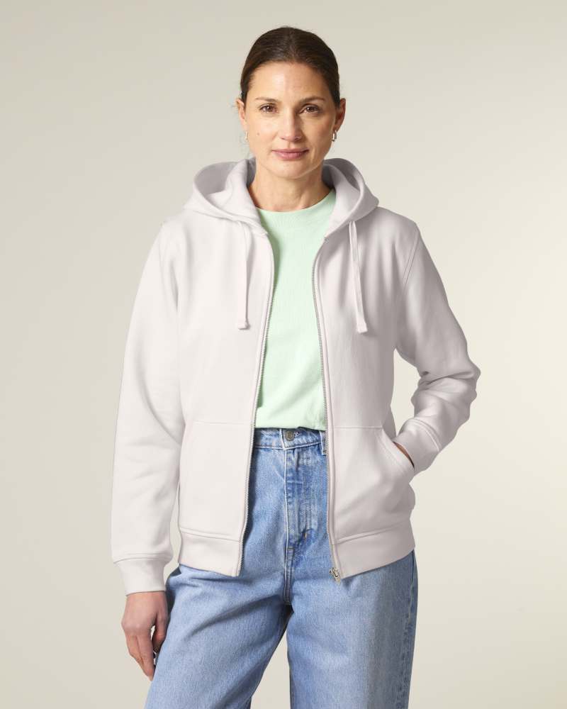 MIXER - VINTAGE WHITE - SWEATSHIRTS JACKET - UNISEKS