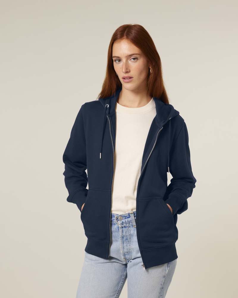 CONNECTOR 2.0 - FRENCH NAVY - SWEATSHIRTS HOODIE - UNISEXE