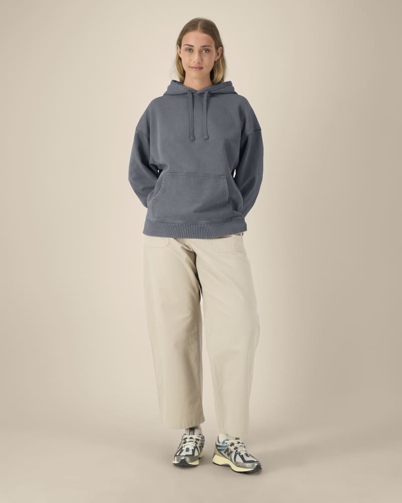 SLAMMER 2.0 VINTAGE - G. DYED ANTHRACITE - SWEATSHIRTS HOODIE - UNISEKS