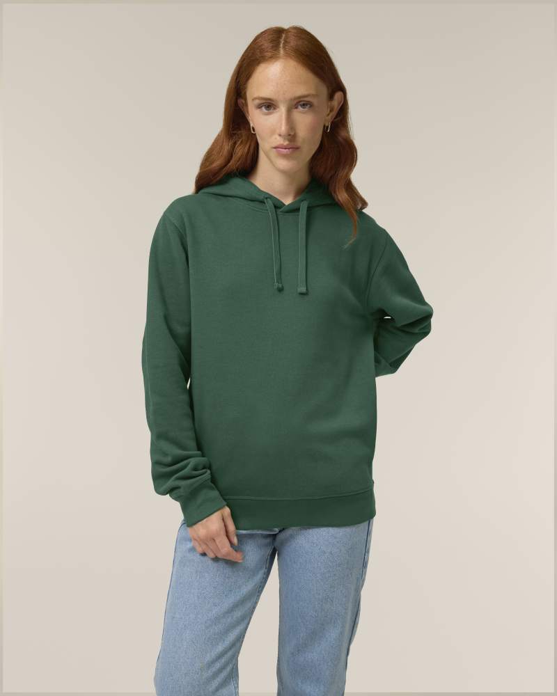 SOUNDER - BOTTLE GREEN - SWEATSHIRTS HOODIE - UNISEXE