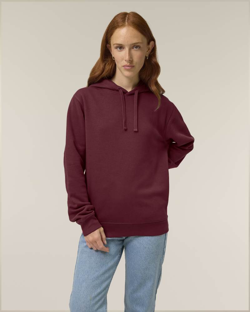 SOUNDER - BURGUNDY - SWEATSHIRTS HOODIE - UNISEXE