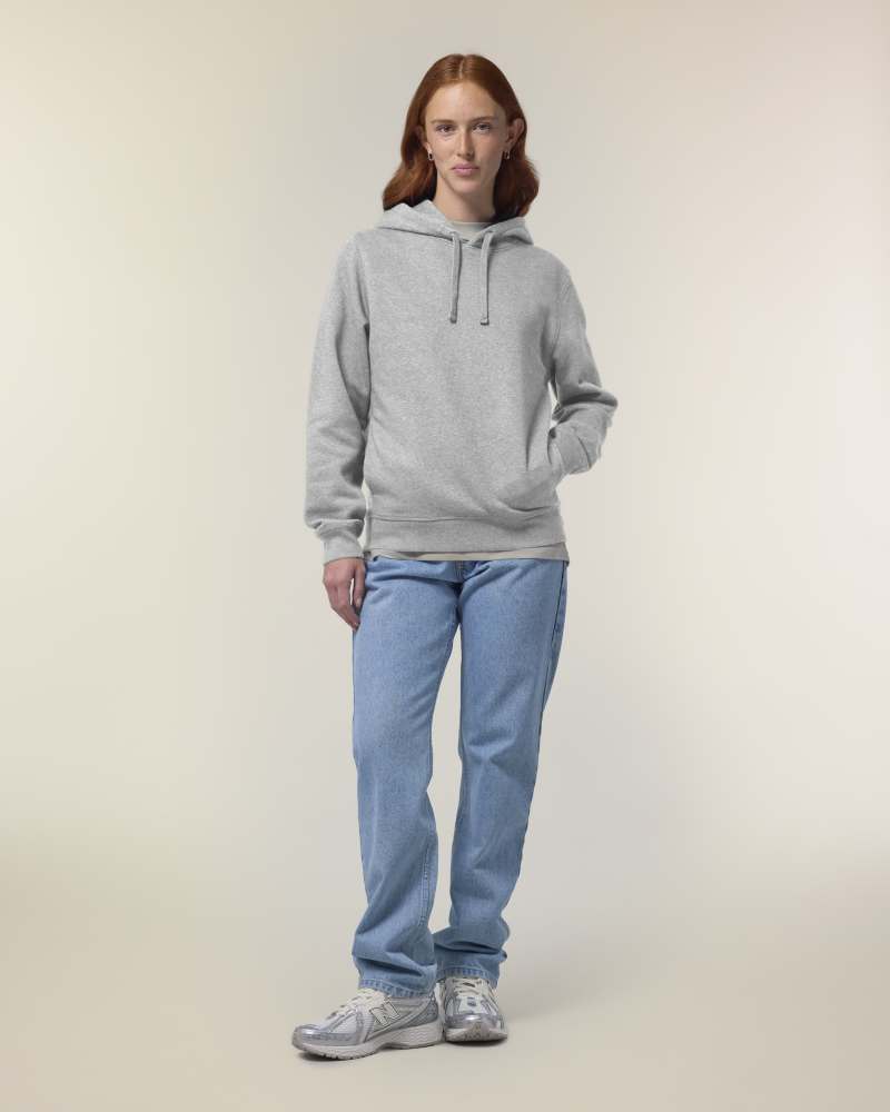 SOUNDER - HEATHER GREY - SWEATSHIRTS HOODIE - UNISEXE