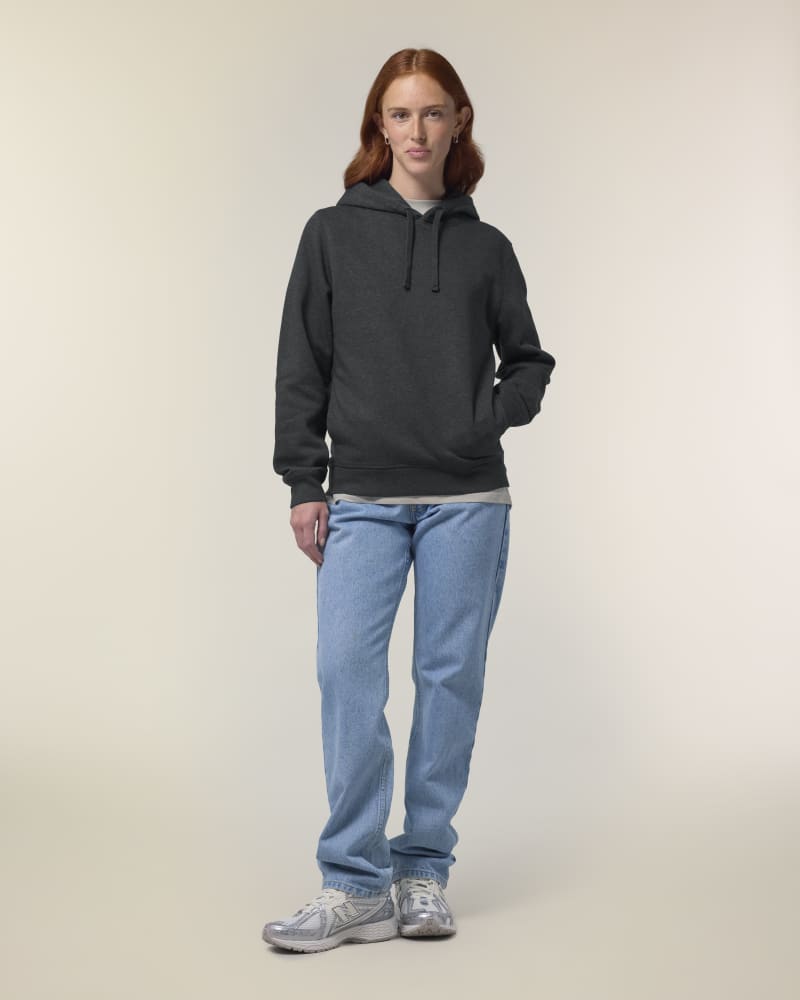 SOUNDER - DARK HEATHER GREY - SWEATSHIRTS HOODIE - UNISEXE