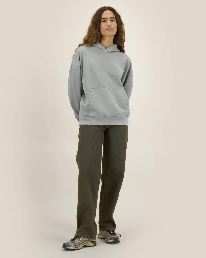 CHASER VINTAGE - G. DYED MISTY GREY - SWEATSHIRTS HOODIE - UNISEXE