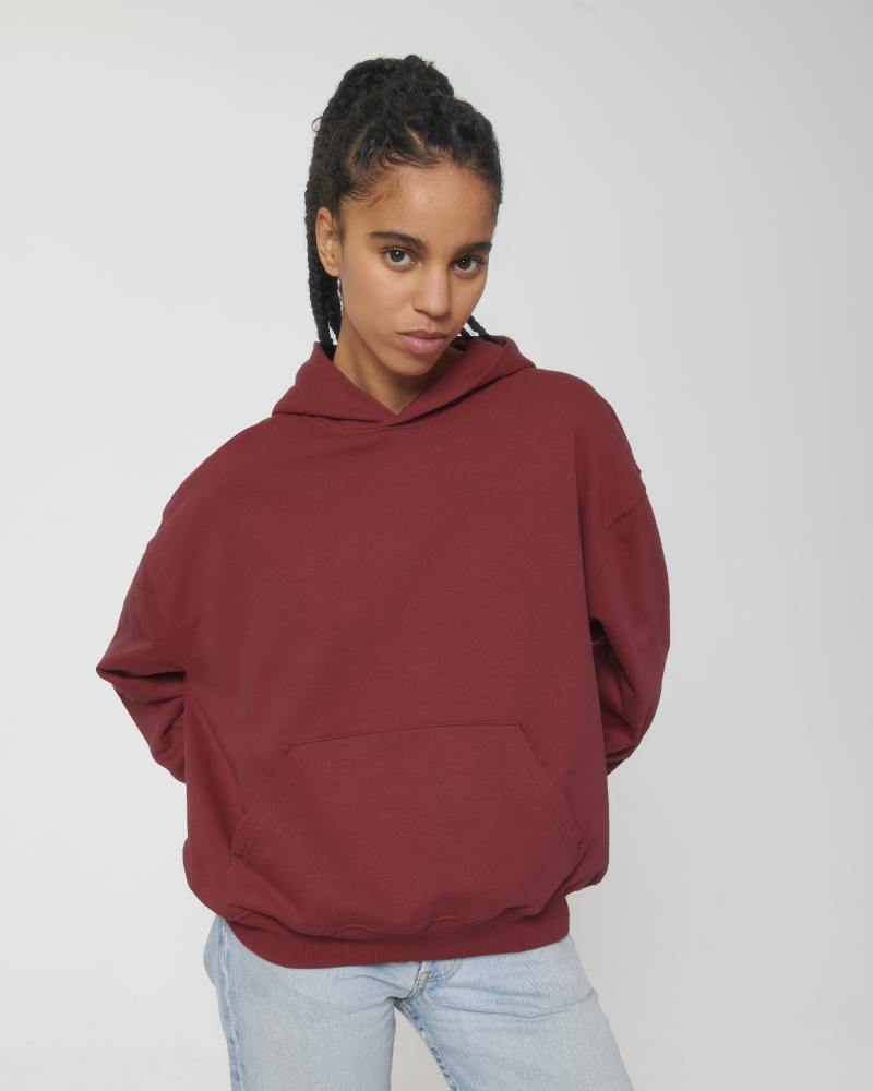 COOPER DRY - RED EARTH - SWEATSHIRTS HOODIE - UNISEXE