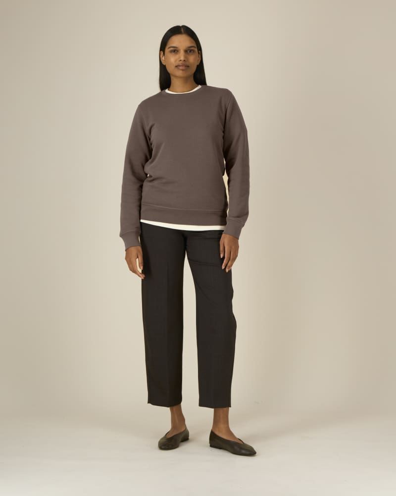 ROLLER - MOCHA - SWEATSHIRTS CREWNECK - UNISEXE