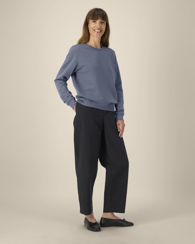 ROLLER - BLUE GREY - SWEATSHIRTS CREWNECK - UNISEXE