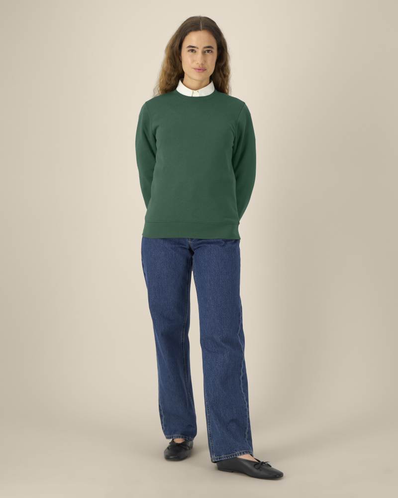 ROLLER - BOTTLE GREEN - SWEATSHIRTS CREWNECK - UNISEXE
