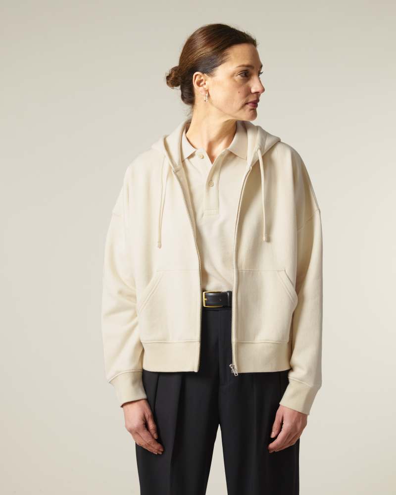 STELLA IDA - NATURAL RAW - SWEATSHIRTS HOODIE - WOMEN