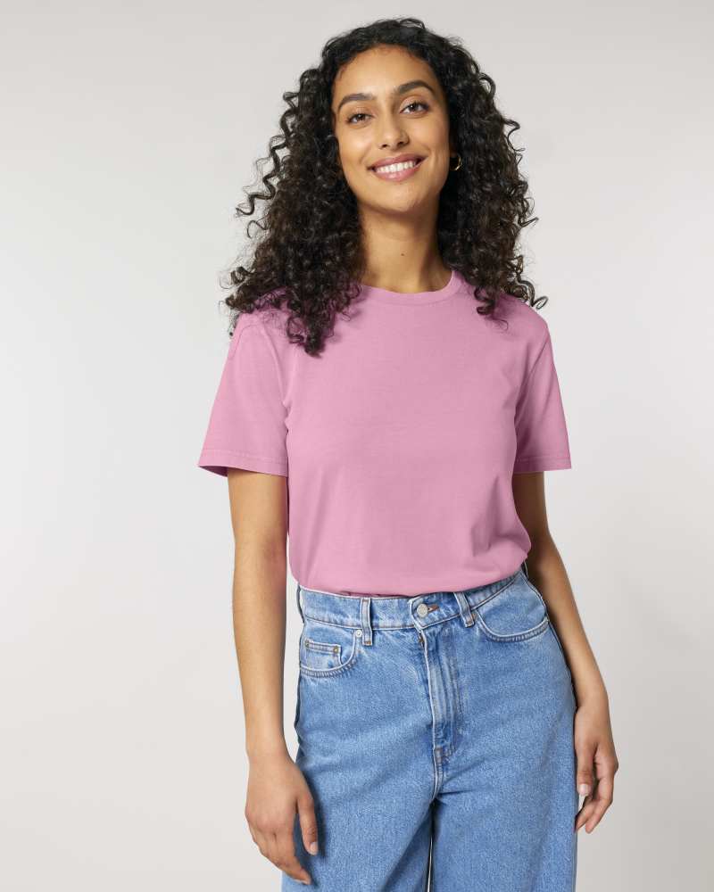 CRAFTER VINTAGE - G. DYED BUBBLE PINK - TEE-SHIRTS SHORT SLEEVES - UNISEXE