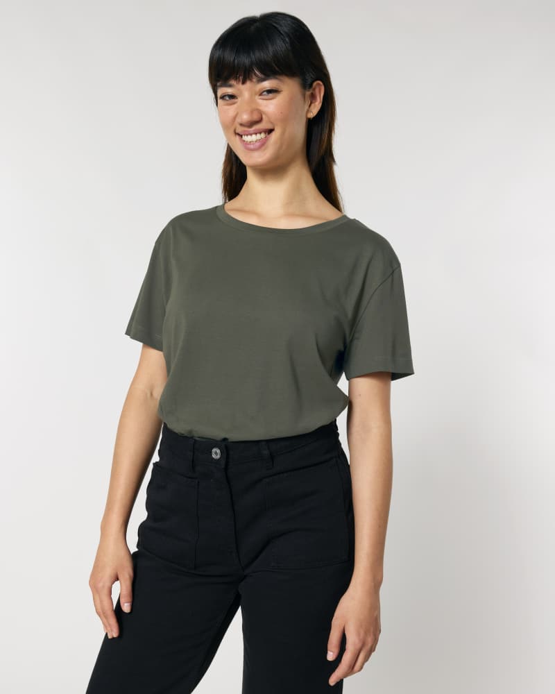 STELLA SERENA - KHAKI - TEE-SHIRTS SHORT SLEEVES - WOMEN