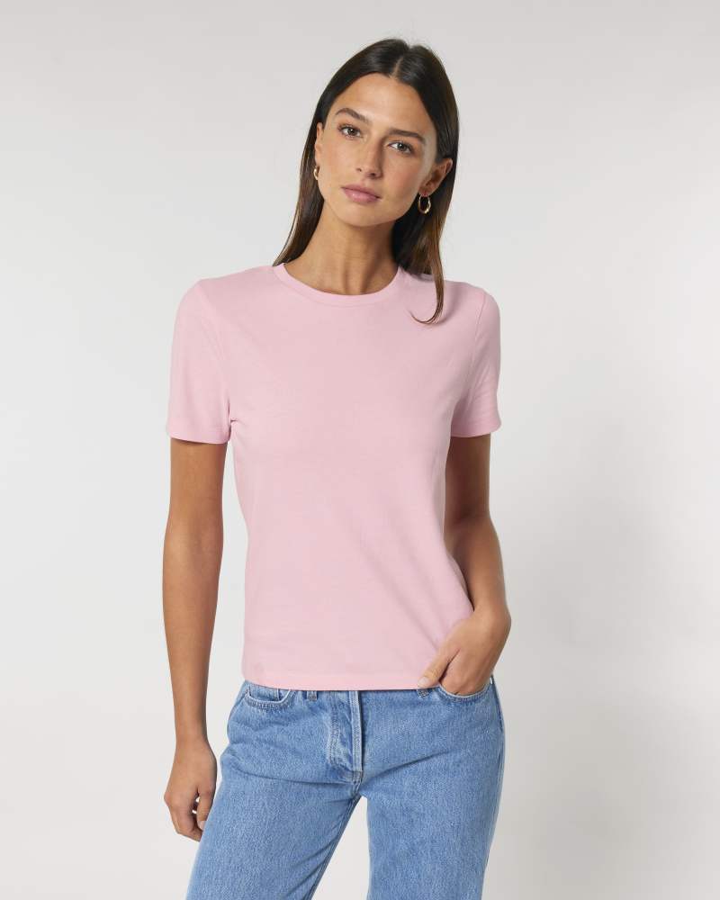 STELLA ELLA - COTTON PINK - TEE-SHIRTS SHORT SLEEVES - WOMEN