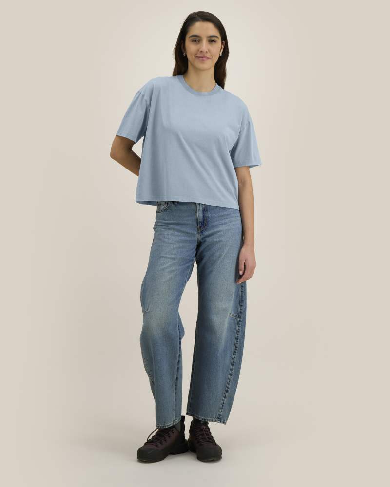 STELLA NOVA VINTAGE - G. DYED BLUE STONE - TEE-SHIRTS SHORT SLEEVES - WOMEN
