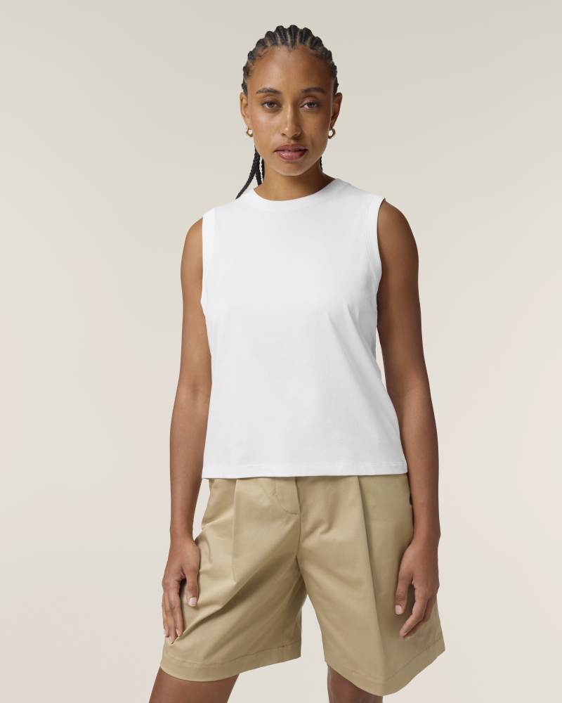 STELLA MIA - WHITE - TEE-SHIRTS TANK - WOMEN