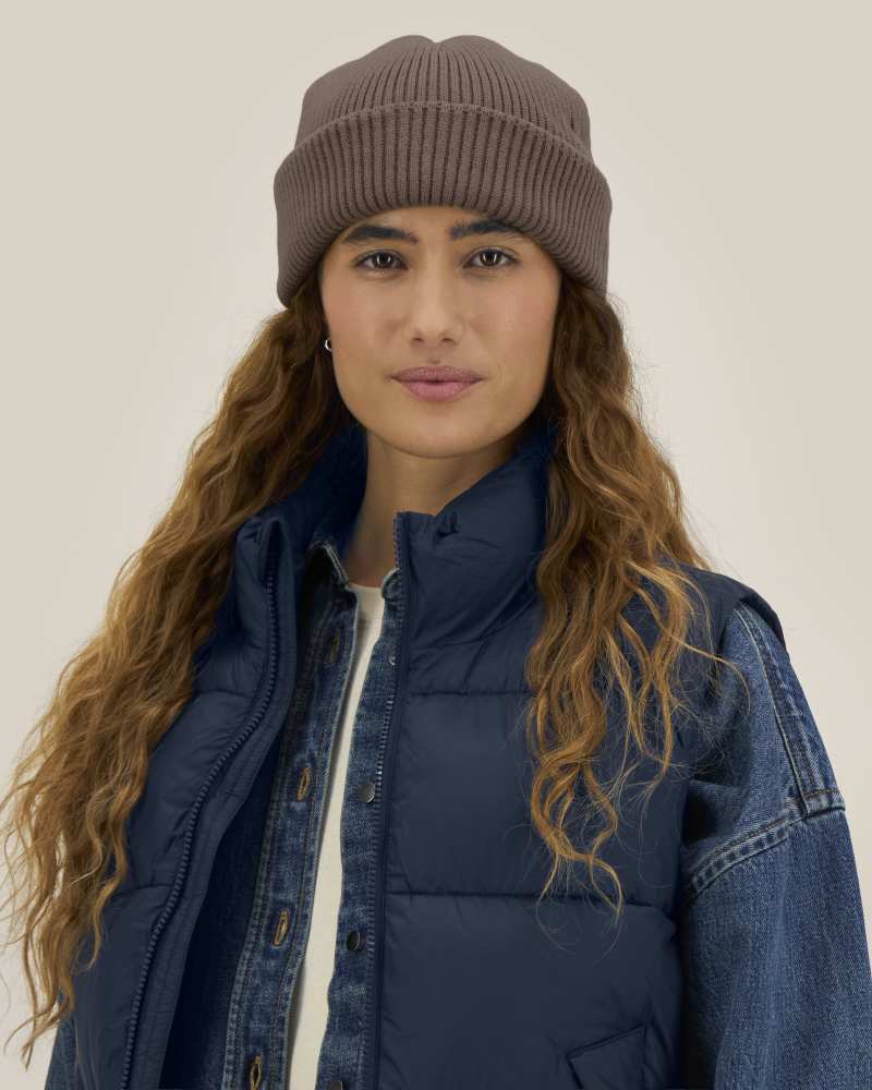 FISHERMAN BEANIE 2.0 - MOCHA - HEADWEAR BEANIE - UNISEX