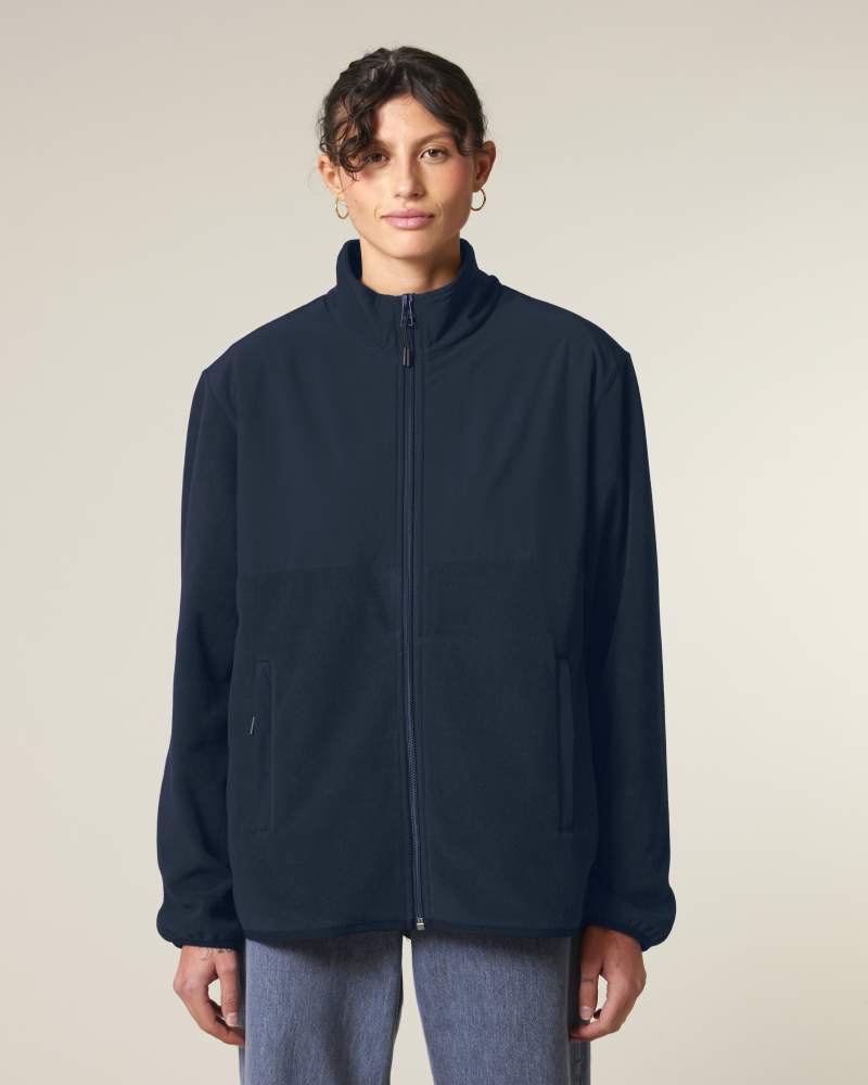 TREKKER - FRENCH NAVY - JACKETS FLEECE - UNISEXO