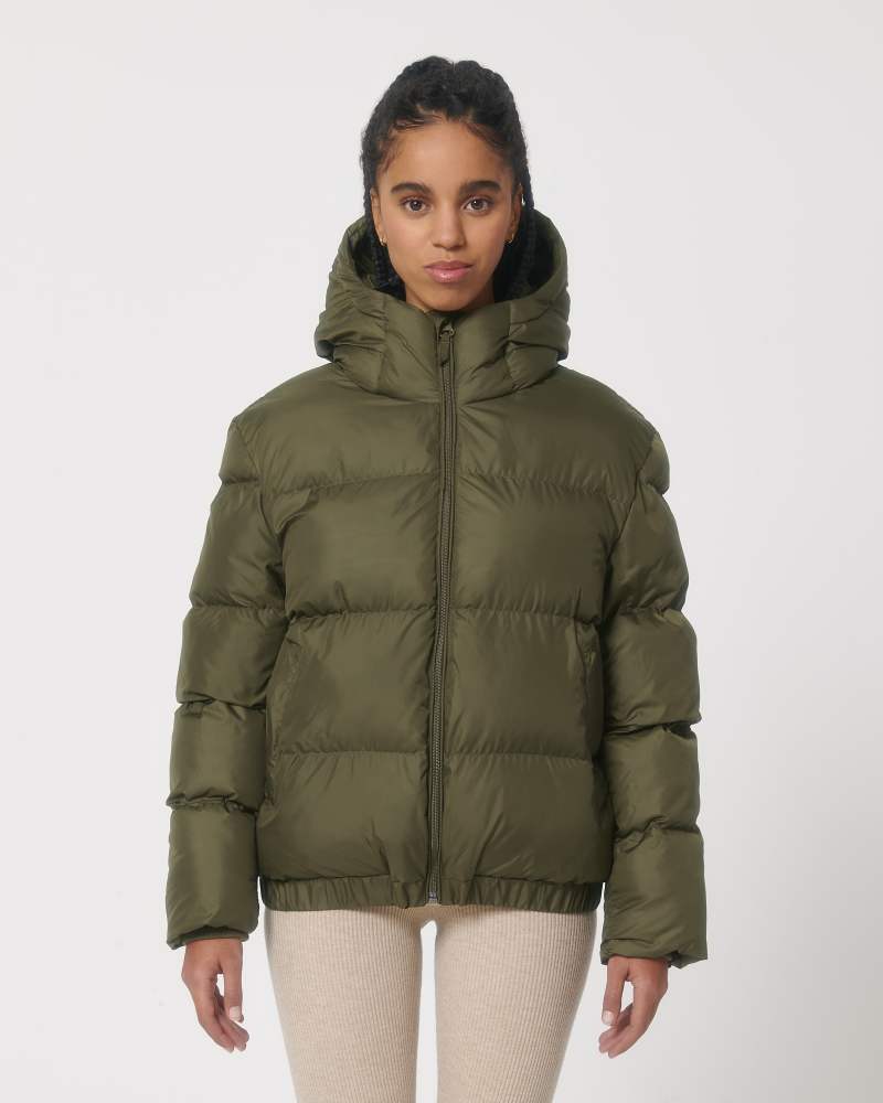 PUFFER - BRITISH KHAKI - JACKETS PUFFER - UNISEKS