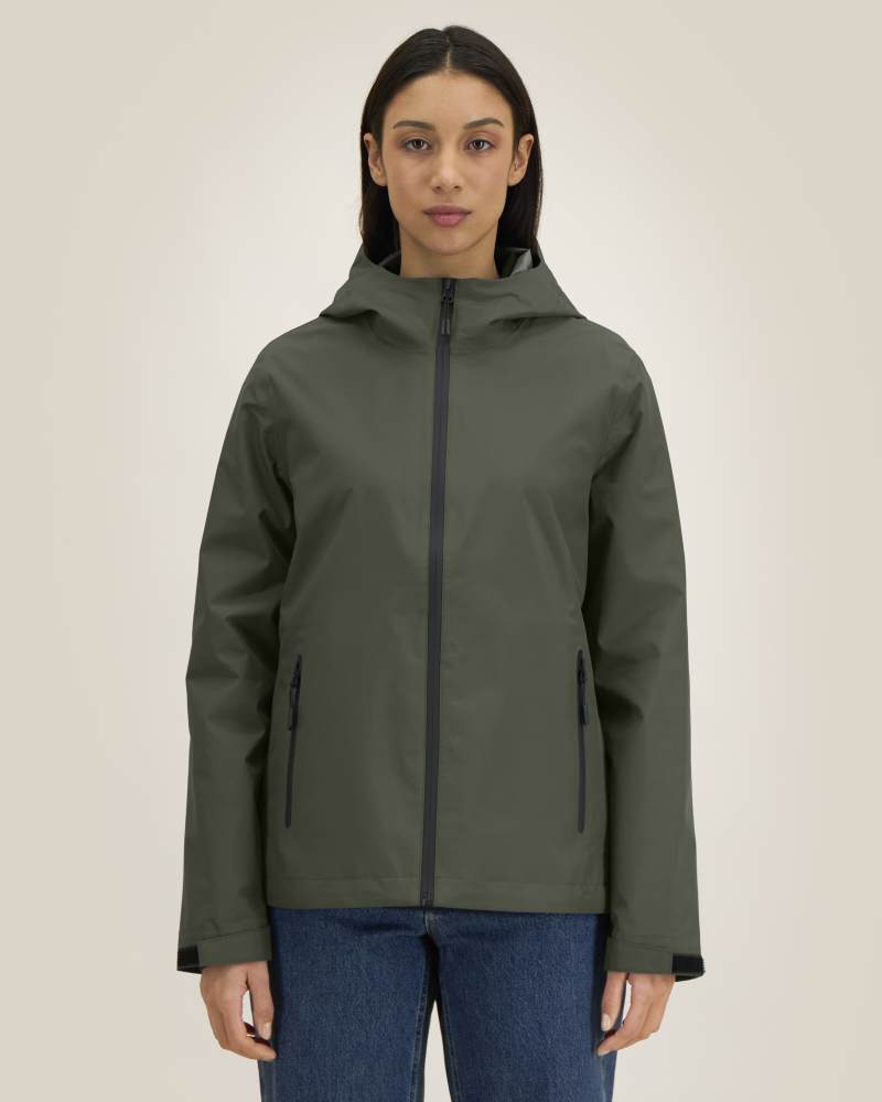 STELLA STORMER - KHAKI - JACKETS WATERPROOF - MUJERES