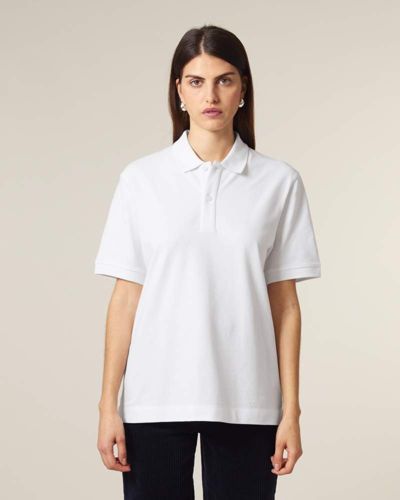 PREPSTER 2.0 - WHITE - POLOS SHORT SLEEVES - UNISEXE