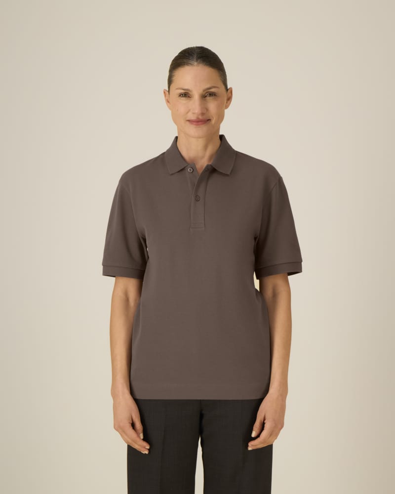 PREPSTER 2.0 - MOCHA - POLOS SHORT SLEEVES - UNISEXE