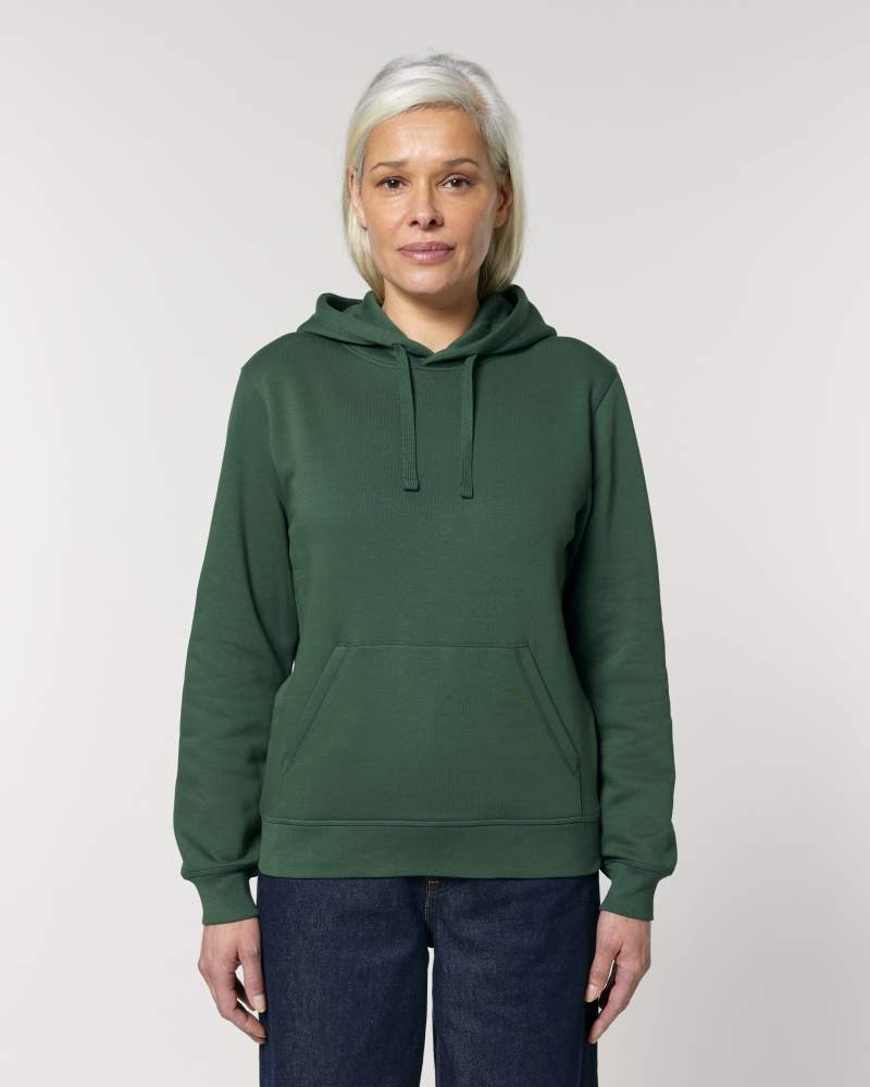 DRUMMER 2.0 - BOTTLE GREEN - SWEATSHIRTS HOODIE - UNISEXE