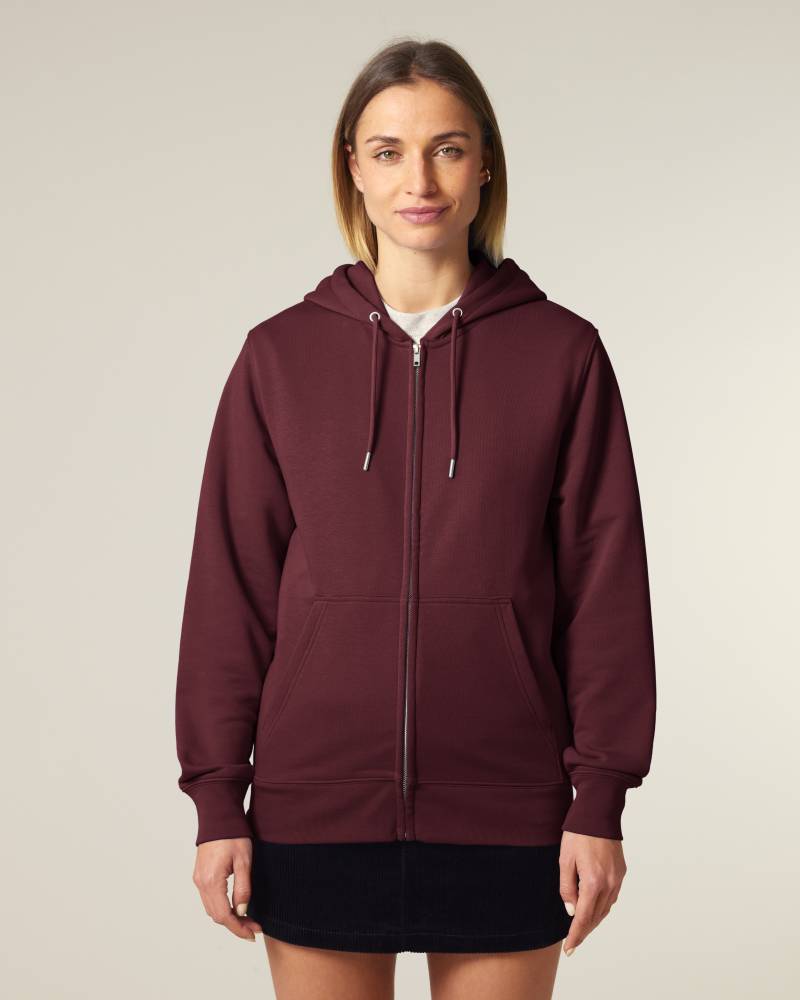 CONNECTOR 2.0 - BURGUNDY - SWEATSHIRTS HOODIE - UNISEXE