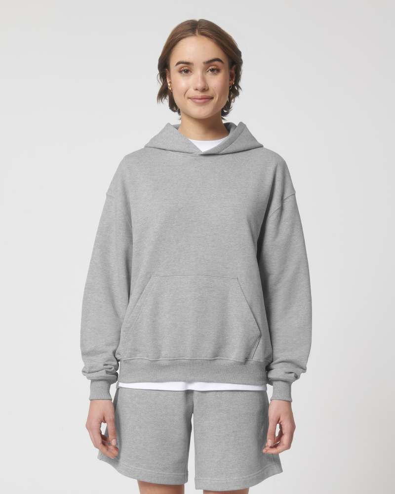 COOPER DRY - HEATHER GREY - SWEATSHIRTS HOODIE - UNISEXE