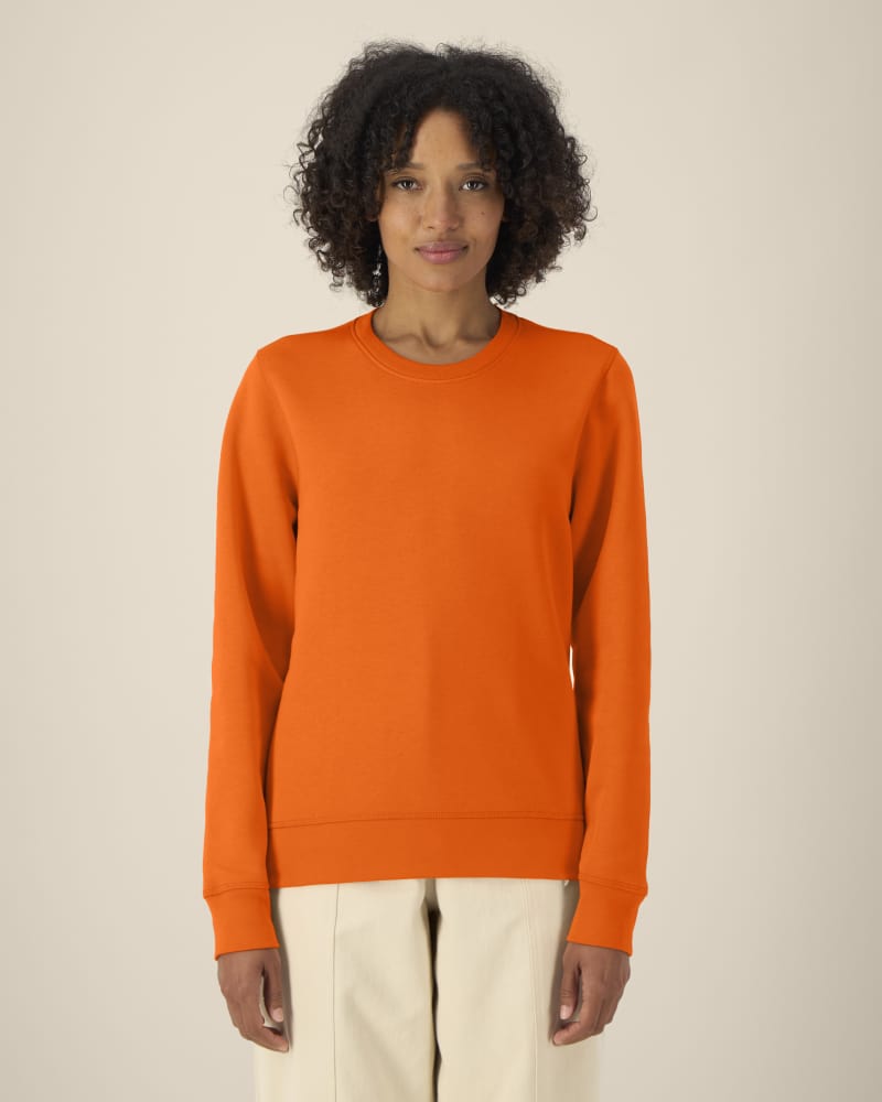 ROLLER - BRIGHT ORANGE - SWEATSHIRTS CREWNECK - UNISEXE
