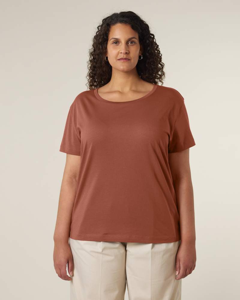 STELLA SERENA - HERITAGE BROWN - TEE-SHIRTS SHORT SLEEVES - WOMEN